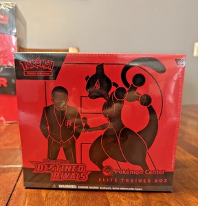 Destined Rivals Pokemon Center Exclusive ETB Elite Trainer Box NEW SEALED - Picture 1 of 8