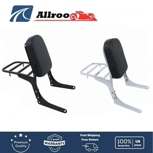 For Honda Rebel 250 CMX250 CA250 Passenger Backrest Sissy Bar with Luggage Rack - Bild 1 von 22