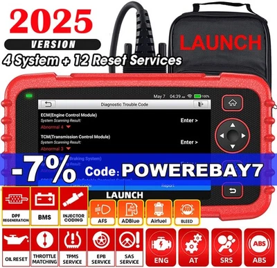 2025 Launch CRP129X V2.0 Professional Automotive Diagnostic Tool Auto OBD2 Scanner TPMS EPB SAS - Image 1 of 4