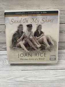 Sand In My Shoes: War-time Diaries of a WAAF by Joan Rice audioBook Unabridged - Picture 1 of 5