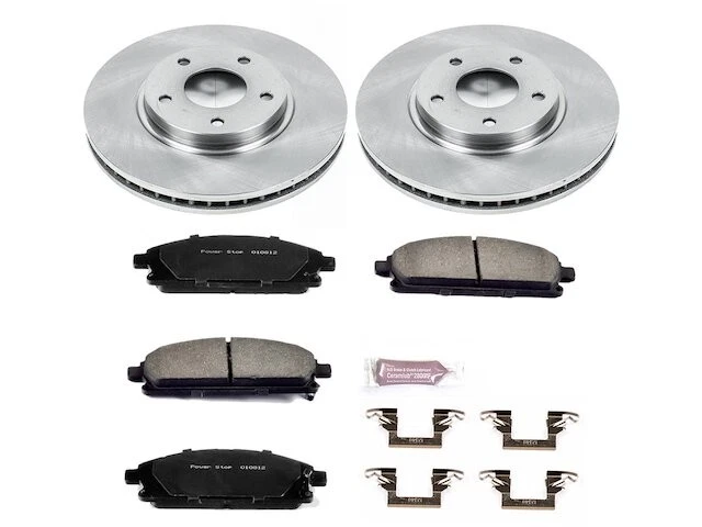 Комплект переднего тормоза и ротора для 2004-2009 Nissan Quest 2005 2006 2007 BC617BK - Изображение 1 из 1