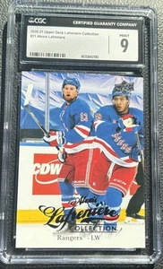 2020-21 Upper Deck Lafreniere Collection • #21 Alexis Lafreniere • CGC 9 - Picture 1 of 2