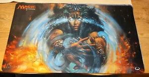 Magic the Gathering - MTG - Terese Nielsen - Playmat - Signed - Force Of Will - Bild 1 von 2