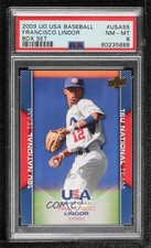 2009 Upper Deck USA Baseball Box Set Francisco Lindor #USA-55 PSA 8
