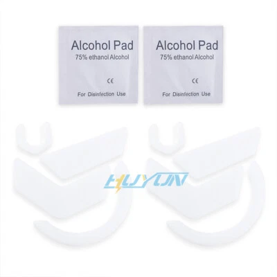 2 Sets Rounded Curved Edges Mouse Feet Skates for Logitech G502 X Plus mouse - Image 1 of 4