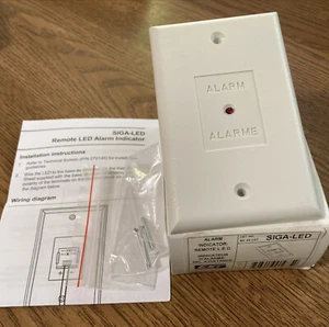 Edwards EST SIGA-LED Remote LED Fire Alarm Indicator White - Picture 1 of 5