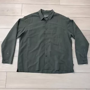 Royal Robbins Climbing Ivy Desert Pucker Dry Long Sleeve Button Down Shirt XXL - Picture 1 of 7