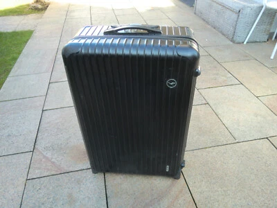 Rimowa Essential Lufthansa Edition Check-in Koffer schwarz matt Gr. L (72 cm) - Bild 1 von 4