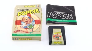 Popeye ColecoVision W/ Box And Manual Tested - Picture 1 of 12