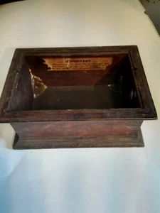 Phonograph , Gehäuse , Kasten , Uralt !! - Bild 1 von 7