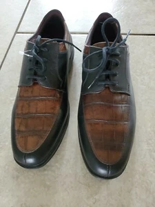 Dark tan and black Golf Shoes size 8D new. - Picture 1 of 4