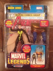 TOYBIZ Marvel Legends Modok Series WASP with Modok's Legs BONUS 32 Page Comic - Picture 1 of 2