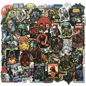 100Pcs Star Wars Vinyl Stickers Pack Bomb Car Laptop Skateboard Luggage Decals - Picture 1 of 12