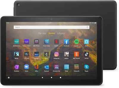 Amazon Fire HD 10 tablet 11th Generation 10.1" 1080p Full HD 32GB Black with Ads - Image 1 of 3