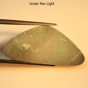 8.36 Cts Australian Opal Doublet Multi Color Play Fancy Natural Loose Gemstone - Picture 1 of 1