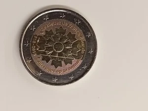 French commemorative 2 euro coin 2018 Le Bleuet de France - Picture 1 of 2