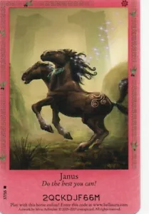Bella Sara CCG - Ancient Lights - Janus #37 Rare - Picture 1 of 1