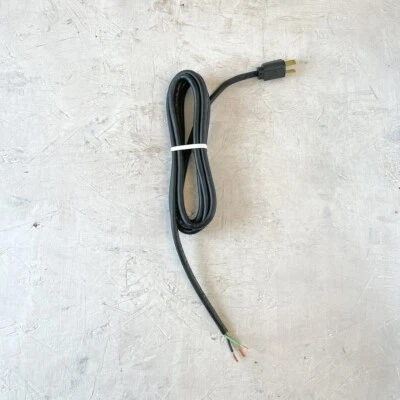 9' 16 Gauge 3 Conductor SJOOW Black Replacement Cord - MADE IN USA - Image 1 of 3