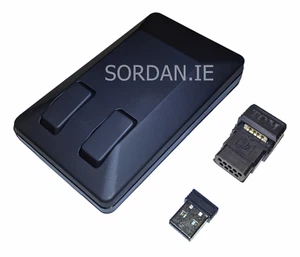 Neu Tank Maus Schwarz USB Wireless Bluetooth Amiga PC C64 Micro Tom Adapter 1283 - Afbeelding 1 van 15