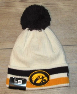 Iowa Hawkeyes New Era Team Colors Double Knit Cuffed Winter Knit hat cap Men's - Picture 1 of 2