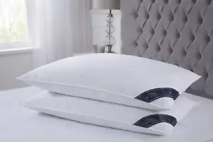 50cm x 90cm Super King Size Duck Feather & Down Pair Pillows (20" x 36") - Picture 1 of 5