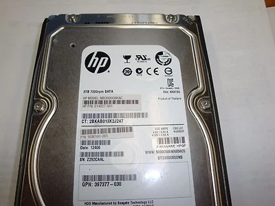 NEW ST33000650NS 3TB 7200K in HP Tray 628180-001  628059-B21 614826-001 - Image 1 of 3