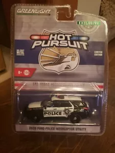 Greenlight Hot Pursuit Las Vegas Metro Police Ford Police Interceptor SUV New - Picture 1 of 4