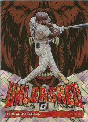 Fernando Tatis Jr. 2022 Panini Donruss Unleashed Diamond #UL-1 San Diego Padres - Image 1 of 2