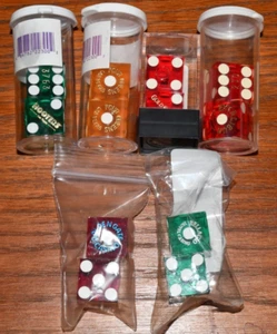 Casino Craps Dice- Six Different Casinos - Picture 1 of 4
