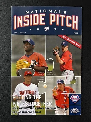 May 2008 Nationals Inside Pitch Putting the Pieces Together Issue Magazine - Image 1 of 3