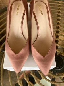 POLLINI Damenschuhe, Hochzeitsschuhe, Pumps Rose nude Ge.38 - Bild 1 von 13