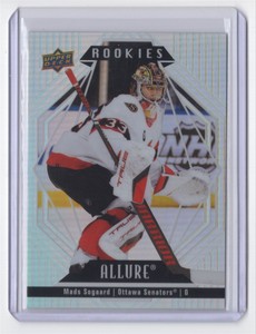 2022-23 Upper Deck Allure Rookies Mads Sogaard Rookie Ottawa Senators #140
