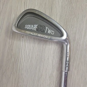 Square Two PCX 6 Iron Orig Reg Flex Steel Shaft Square2 - Picture 1 of 6