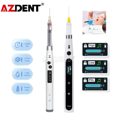 Dispositivo de administración de anestesia electrónica oral dental indoloro pluma inyectora LCD Foto 1 de 4