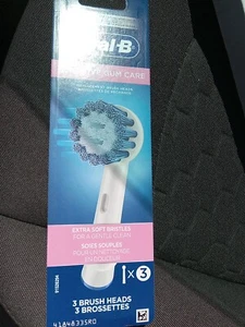 Oral-B Sensitive Gum Care Extra Soft - 3 Brush Heads Total - New - Picture 1 of 1