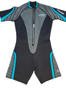 Cressi Playa Flex Men’s XXL 2.5 mm Shorty Wetsuit – Front Zip, New Condition - Picture 1 of 5