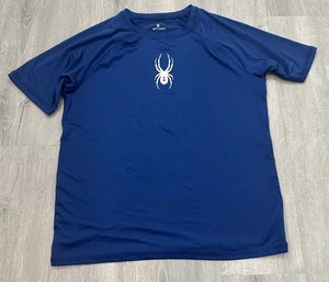 Boys Large 10/12 Spyder Swim Shirt Rash Guard - Picture 1 of 6
