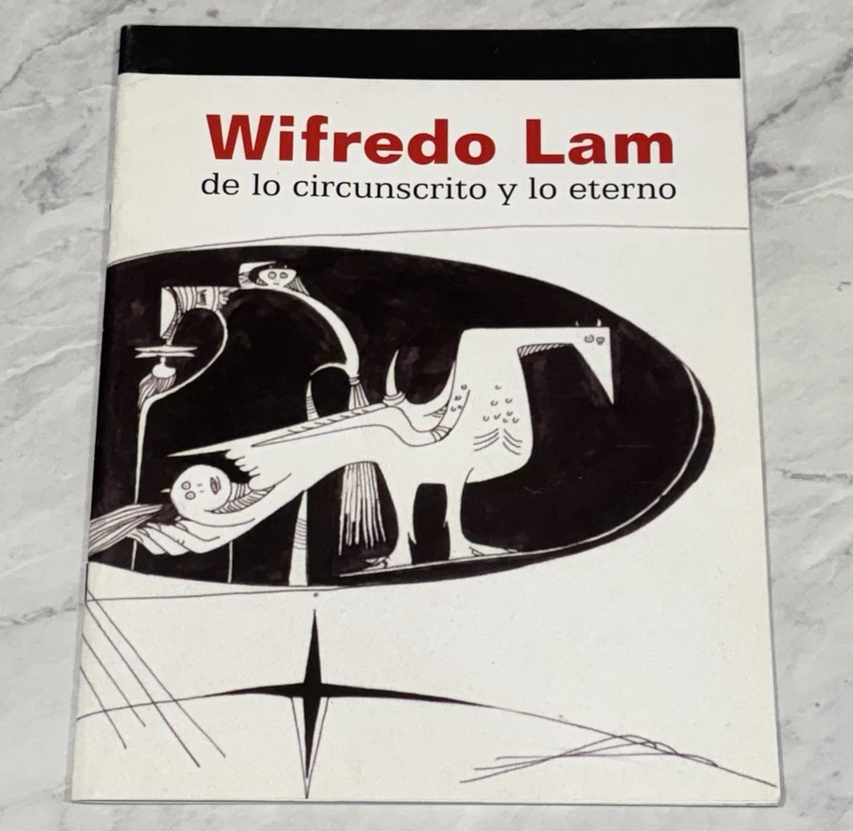 WIFREDO LAM DE LO CIRCUNSCRITO Y LO ETERNO, BY W LAM; EXHIB BOOK, HAVANA 2002/3 - Image 1 of 4