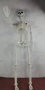 Esqueleto de plástico para decoración de Halloween de 3 pies de altura - Imagen 1 de 6