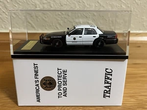 Rollin 1:64 San Diego Police Ford Crown Victoria P71 Traffic CHASE Unit Slicktop - Picture 1 of 23