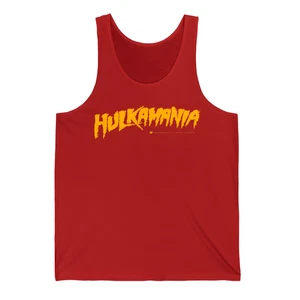 NEW WWF Superstar Era WWE Hulk Rules 1980s Hulk Hogan Hulkamania Tank Top XS-2XL - Picture 1 of 4
