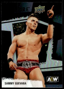 2022 Upper Deck Allure AEW #4 Sammy Guevara Black Rainbow - Picture 1 of 2