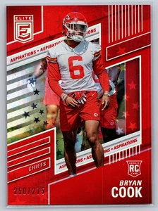 2022 Donruss Elite #197 Bryan Cook Aspirations Stars #/275 - Picture 1 of 2