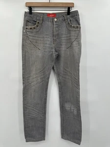 Vintage Levi's 501 Button Fly USA MADE 30x30 FADED BLACK Custom Grunge Look Read - Picture 1 of 10
