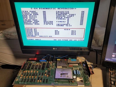 Commodore C64 C 64 Mainboard 250425 getestet OK - Bild 1 von 4
