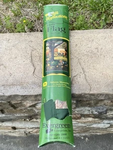 Bandera John Deere vintage Silk Reflections otoño con licencia Charles Friday - Imagen 1 de 5