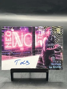 2024-25 Panini Noir Basketball Tristan da Silva Rookie NEONoir Auto Orlando /49 - Bild 1 von 12
