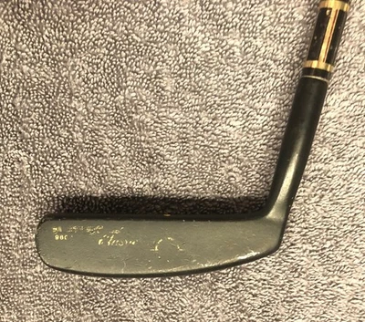 Slotline 9803 Classic Black Napa Wide Flange Putter, RH, 95% MInt Grip, 9-10 - Image 1 of 4