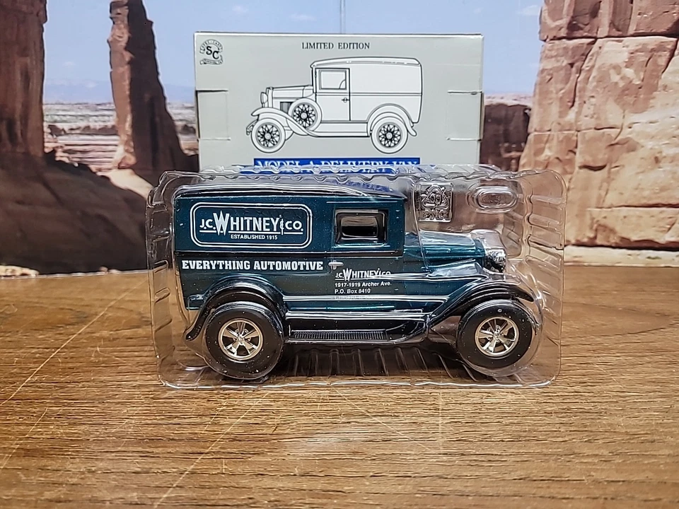 SC Spec Cast Ford Model A Delivery Van Coin Bank - Image 1 of 4