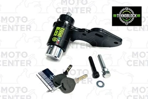 ANTIFURTO MECCANICO BLOCCA RUOTA TEKNOBLOCK PIAGGIO BEVERLY 400 4T/4V HPE ABS E - Picture 1 of 1